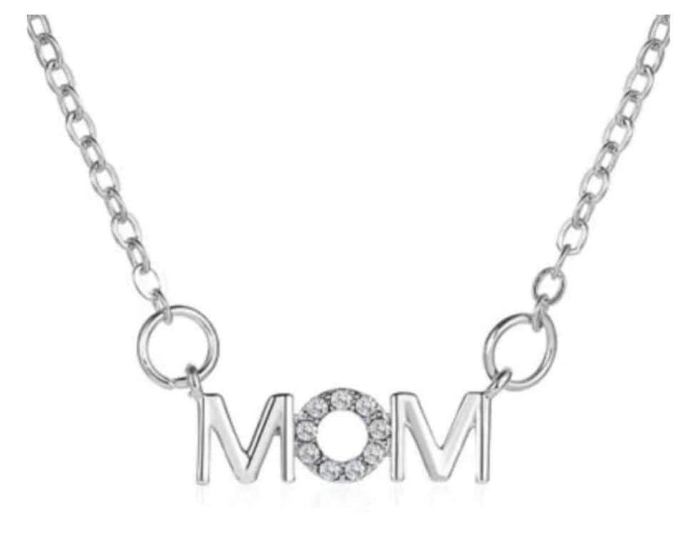 Sublimation High Quality Mom Necklace Silver / Set of 5