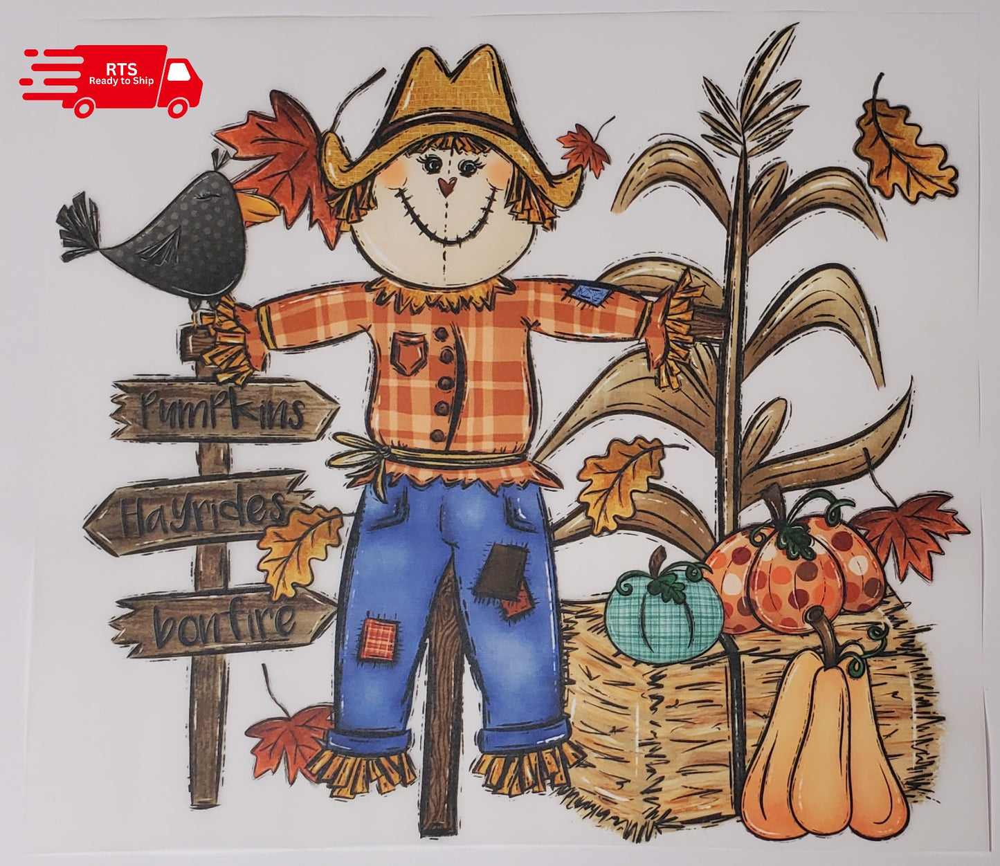 RTS - Scarecrow with Pumpkins