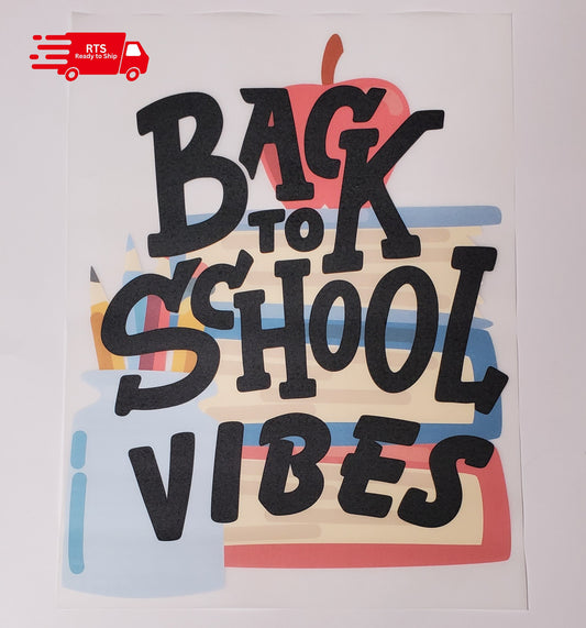 RTS - Back to School Vibes DTF Transfer