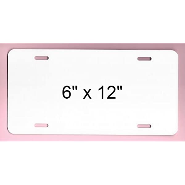 Sublimation License Plates