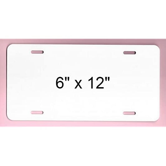 Sublimation License Plates